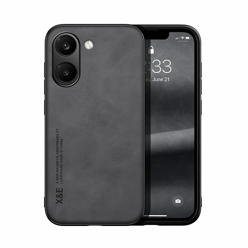 

For Xiaomi POCO X8 Pro X8 Pro Max Case Shockproof Leather Texture Silky Feel Cover With Magnetic Attaction inside Poco X8 Pro