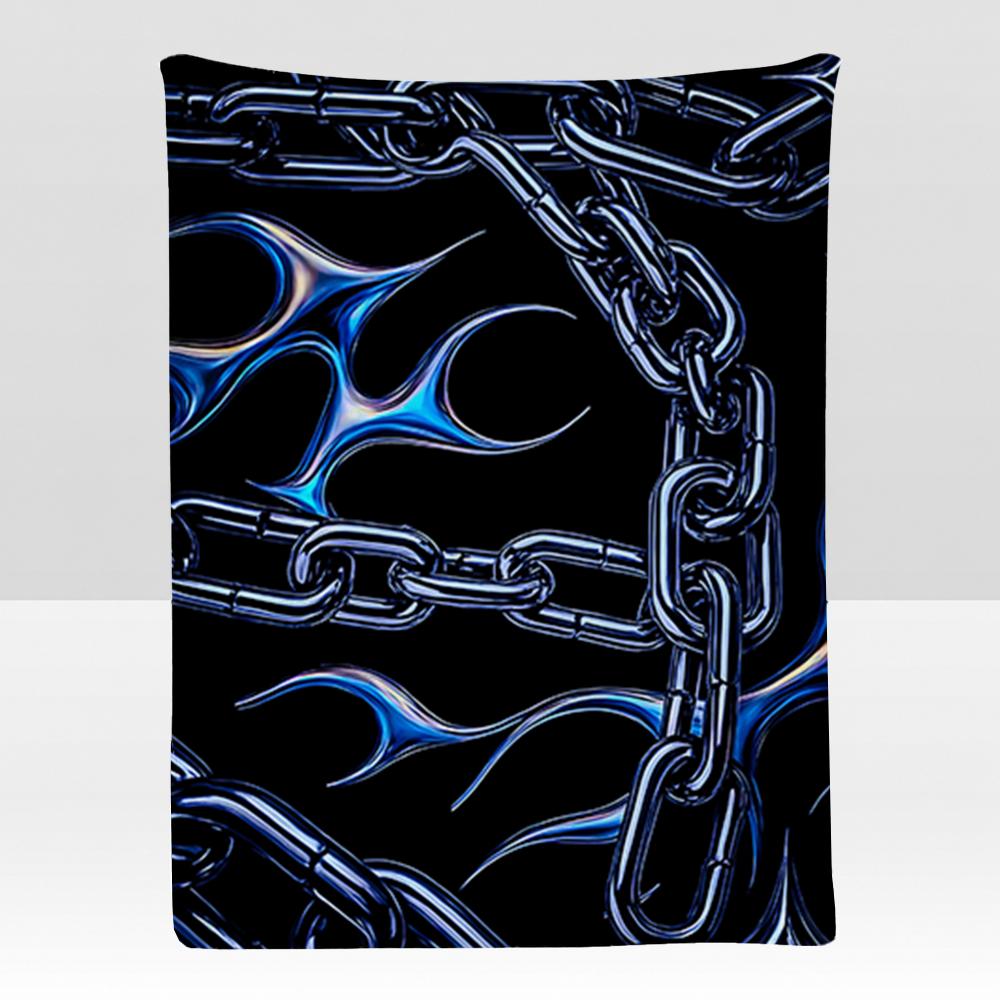 Art Design CCybersigilism Throw Soft Flannel Blanket for Bed Bedroom Sofa Picnic Throw Skinfriendly Breathable Gift Cover
