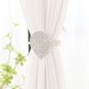 Curtain Buckle Beautiful Elegant Faux Crystal Alloy Curtain Tieback Decorative Living Room Curtain Holder Hook Holder Home Decor