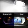 2 Stücke High Power Xenon Weiße LED Auto Anzahl Kennzeichenbeleuchtung Zubehör Lampen Canbus 12 V Für Ford Focus C-MAX Focus MK2