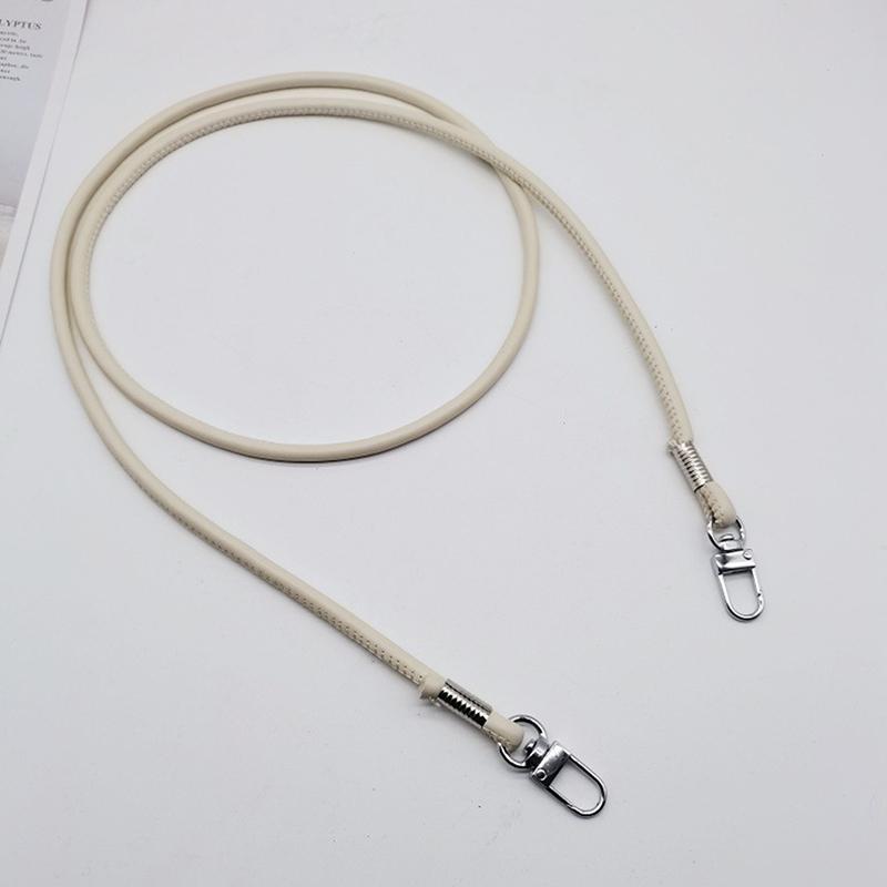 Simple Solid Color Leather Shoulder Crossbody Bag Replacement Strap Anti Lost Phone Chain For Diy Bag Chain Straps