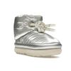 UGG Classic Maxi Short Metallic Silver Women Sneakers 1135153-MSLV
