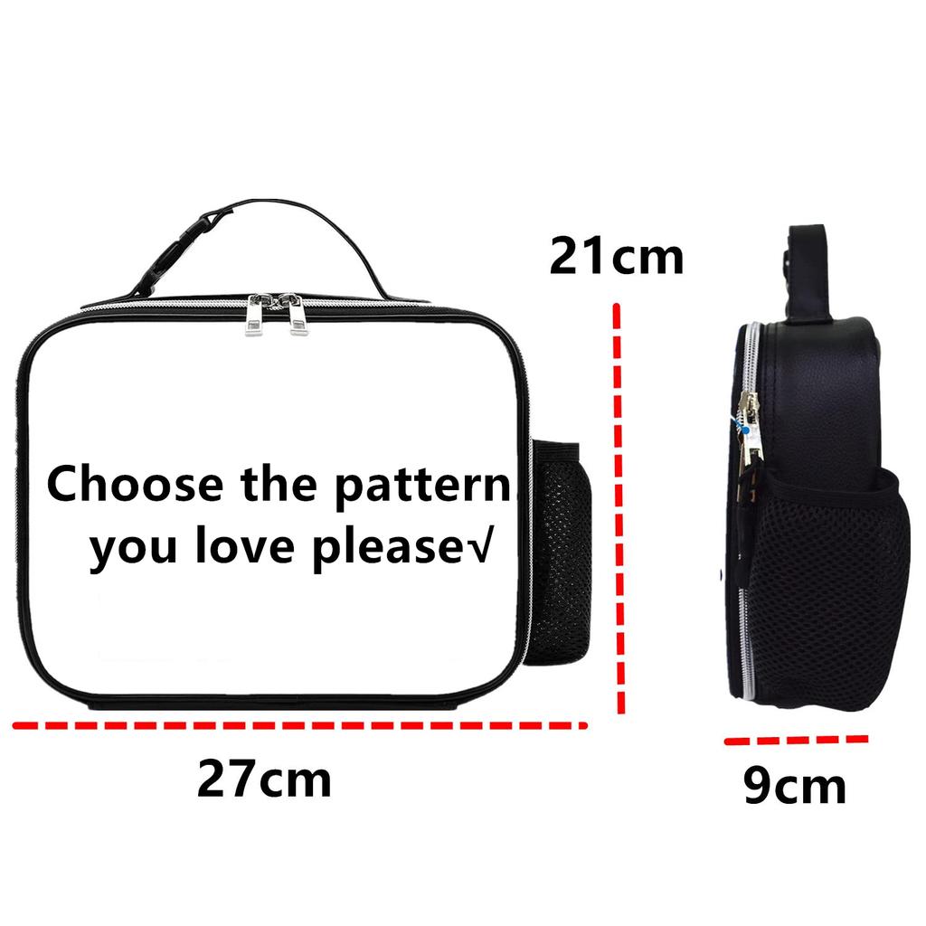 Beautyshow Isolierte Lunchtasche Für Kinder & Damen - Süße Cord-Lunchbox Mit Tischset, Wiederverwendbar & Großes Fassungsvermögen