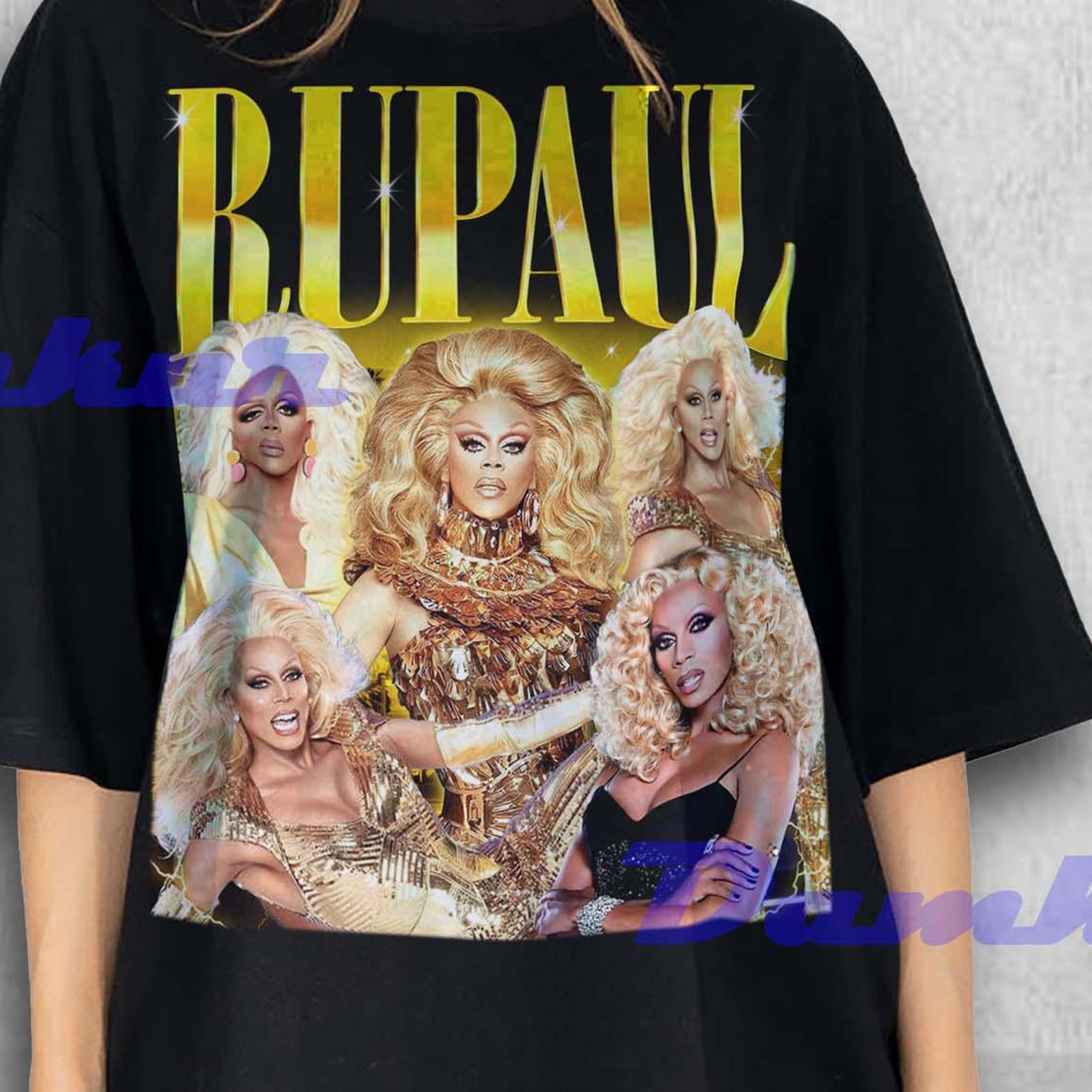 RuPaul Shirt, RuPaul Fan T-shirt, RuPaul Retro Tees, RuPaul Tshirt, RuPaul Vintage T-shirt, RuPaul Merch Gift, RuPaul Drag Race Tee L