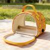 Portable Bird Travel Carrier Bag Breathable Foldable Parrot Cage for  Cockatiels Sugar Glider Small Pets Outdoor Walking