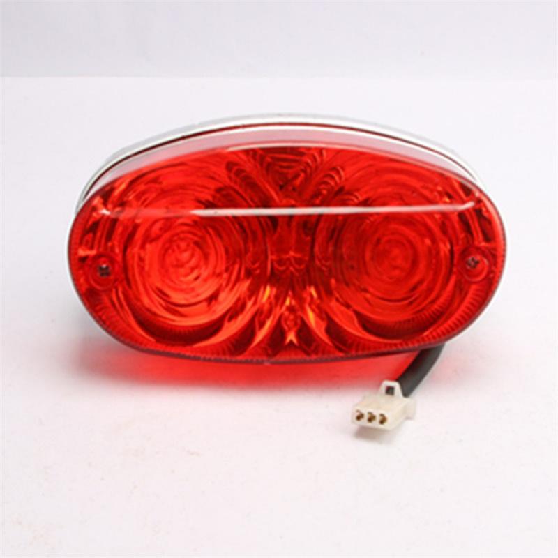 12V Motorcycle Rear Tail Stop Brake Light Lamp For Atv Quad 50Cc 70Cc 90Cc 110Cc