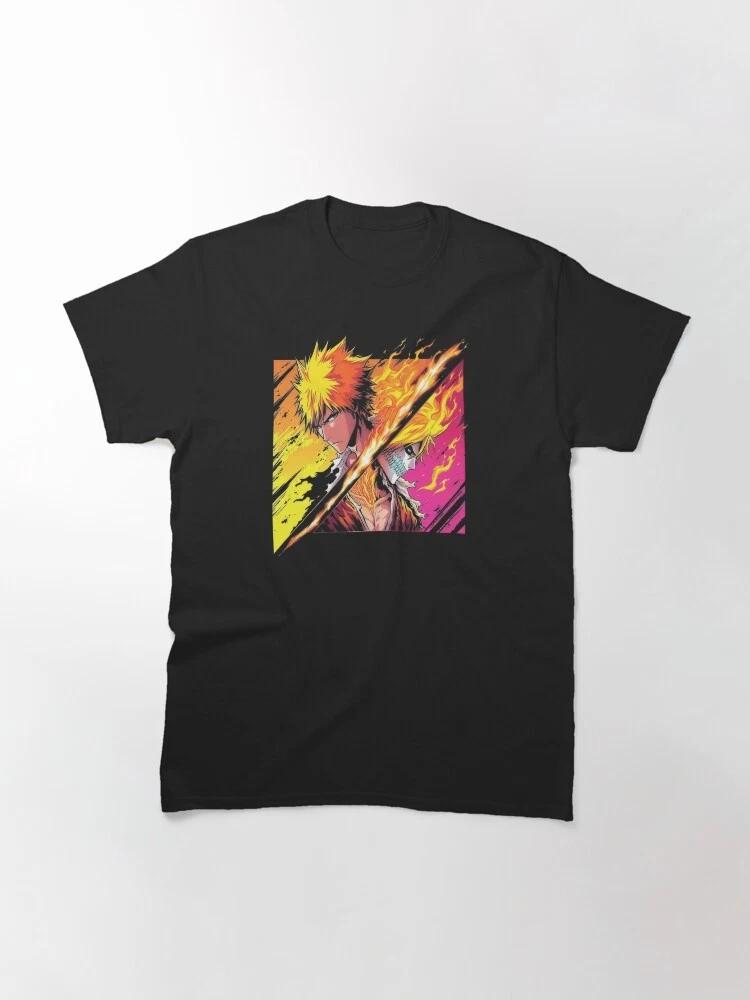 Anime Bleach Ichigo Kurosaki Unisex T Shirt S
