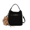 Autumn and Winter Women's Portable Bucket Bag 2025 New Versatile Fashion Foreign Style Exquisite Commuting Niche Design Shoulder Bag