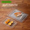 Acrylic Transparent Rectangular Serving Tray