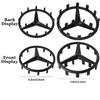 SUG2   Car Interior Steering Wheel Hollow Badge Logo Decor Accessories For Mercedes Benz C180 C200 C260 C300 W108 W124 W126