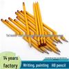 Student HB Wooden Pencils with Eraser Head and Graffiti Pen - Free Shipping