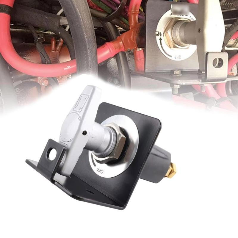 Heavy Duty Battery Kills Switch 12V-36V Disconnect Switch 20247 Universal Battery Isolator for Car Auto Boat Waterproof