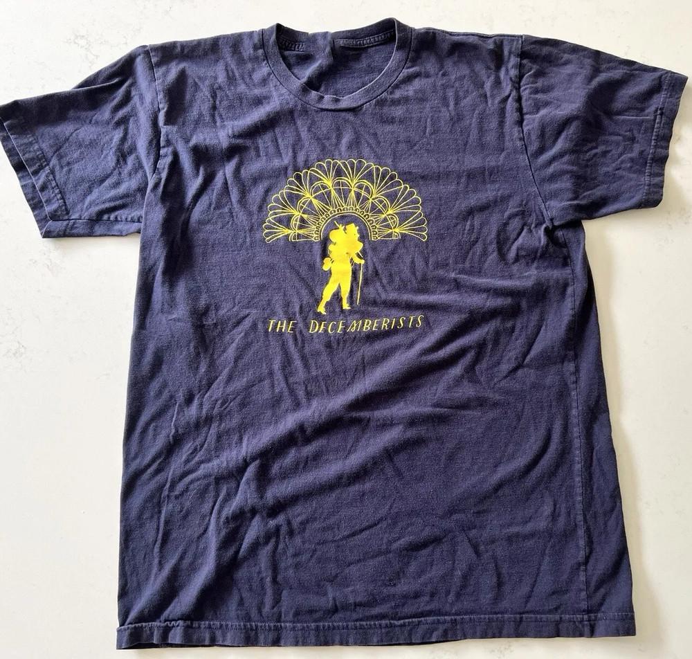 The Decemberists THE POPES OF PENDARVIS Navy T-Shirt AR894 Unisex T-Shirt XL