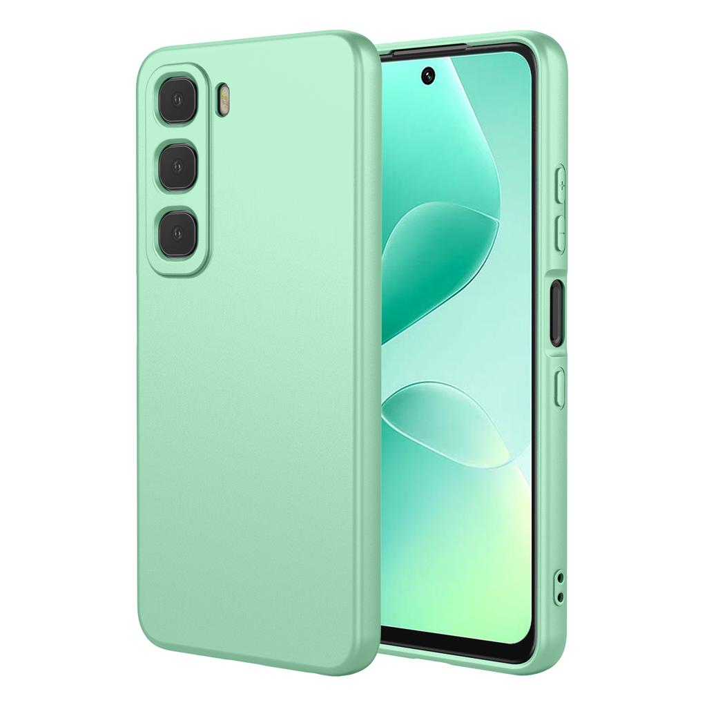 For Infinix Hot 60 5G/Hot 60i 4G Case Liquid Silicone Feel Soft TPU Protective Phone Cover