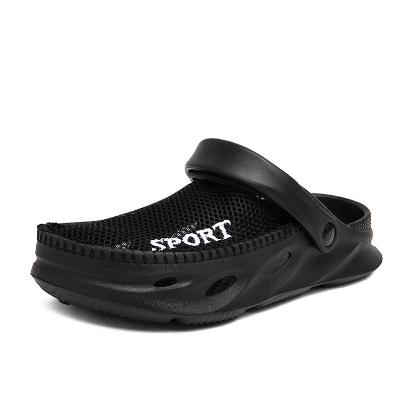 Sommer Herren Übergröße Rutschfeste Zehengeschlossene Sandalen - Dicke Sohle Lässige Outdoor Strandschuhe