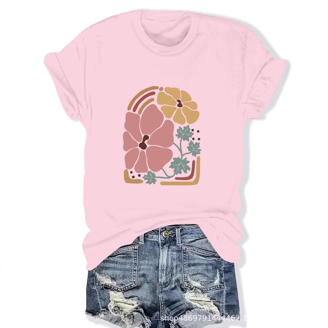 

Women s Fashion Round Neck T-Shirt Extra Large темно серый
