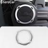 Silver Rear Trunk Speaker Trim Cover For Jeep Wrangler JL Rubicon 2018+ Interior