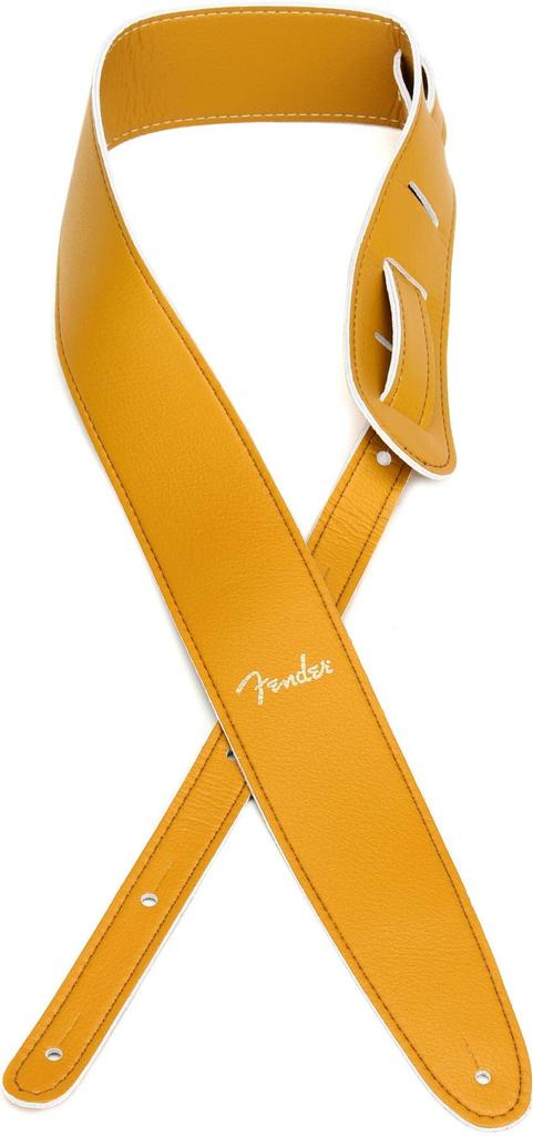 Fender USA Vegan Leather Strap, Butterscotch, 2.5"