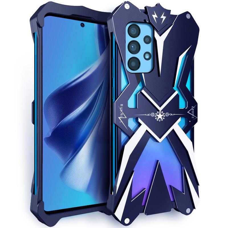 

For Samsung Galaxy A53 5G Aluminum Alloy Shockproof Phone Case Anti-scratch Armour Phone Cover A