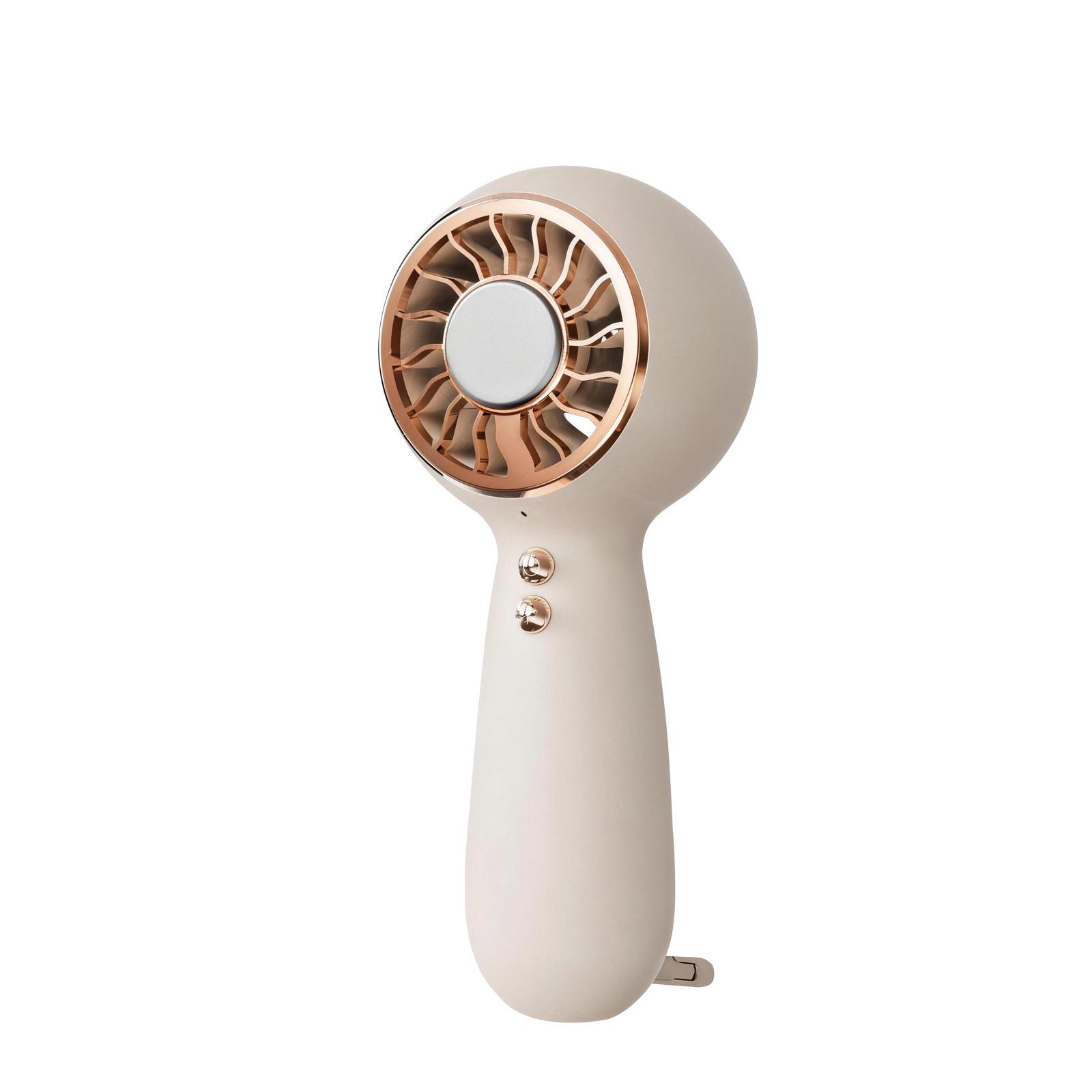 

2026 Portable Mini Desktop Fan with Ice Pack and Long Battery Life – Silent Handheld for Outdoor Use 70x51x184