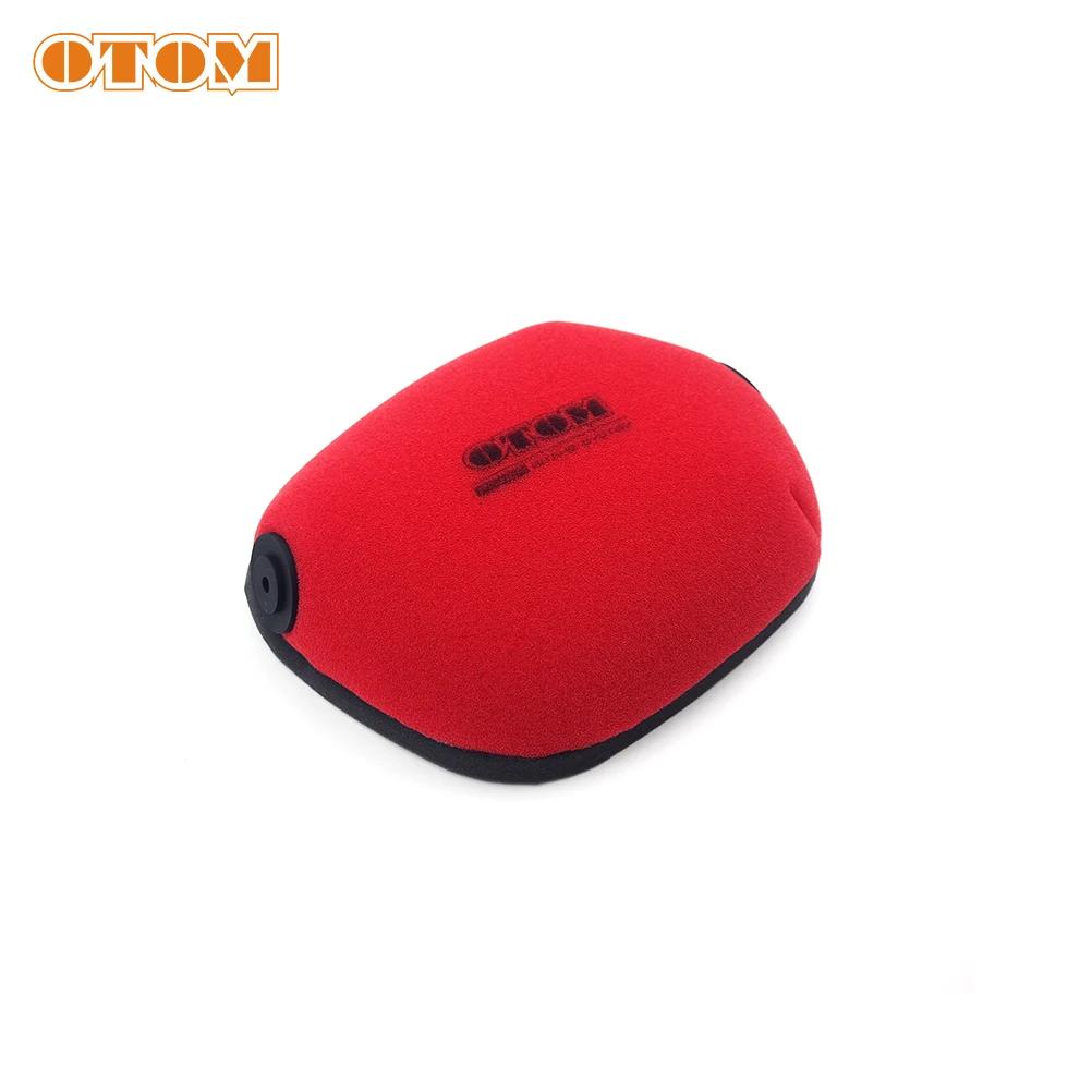OTOM Motorcycle 2024 Air Filter Cleaner For KTM HUSQVARNA GASGAS SXF XCF XCW EXCF FE TE TC EC MC Sponge Element Dual Foam Layer