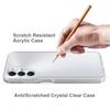 For Samsung Galaxy M14 4G Clear Phone Case TPU+Acrylic Shockproof Phone Back Cover