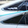 for Hyundai Sonata 2015 2016 2017 2018 2019 Racing Style Rear Side Window Louvers Side Window Scoop Covers Vent Auto Exterior Decoration Accessories
