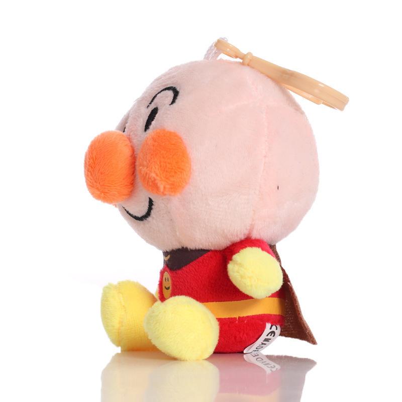 New 10Cm Kawaii Japanese Anpanman Blue And Orange Elf Cartoon Stuffed Plush Doll Toy Pendant Children'S Birthday Gift