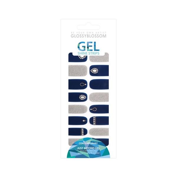 

Glossy Blossom gel nail sticker, dark illusion, 1 piece