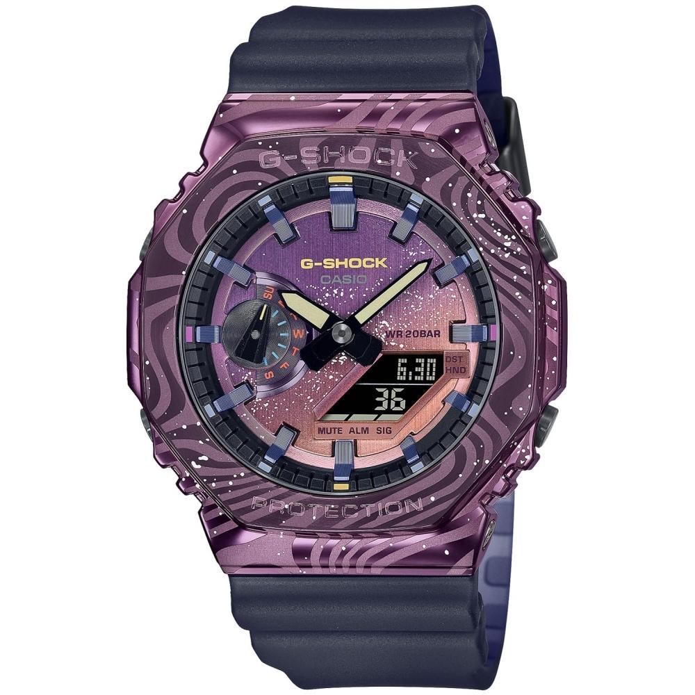 

[Casio] Годинник G-ShockMetal Covered GM-2100MWG-1AJR чоловічий темно-синій