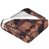 K-Kanye West Face Flannel Blankets Quality Super Soft Rapper Throw Blanket Autumn Airplane Travel Couch Chair Pattern Bedspread