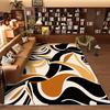 Nordic Abstract Geometrical Carpet for Living Room Decoration Fashion Study Sofa Side Floor Mat Large Area Rugs for Bedroom Soft