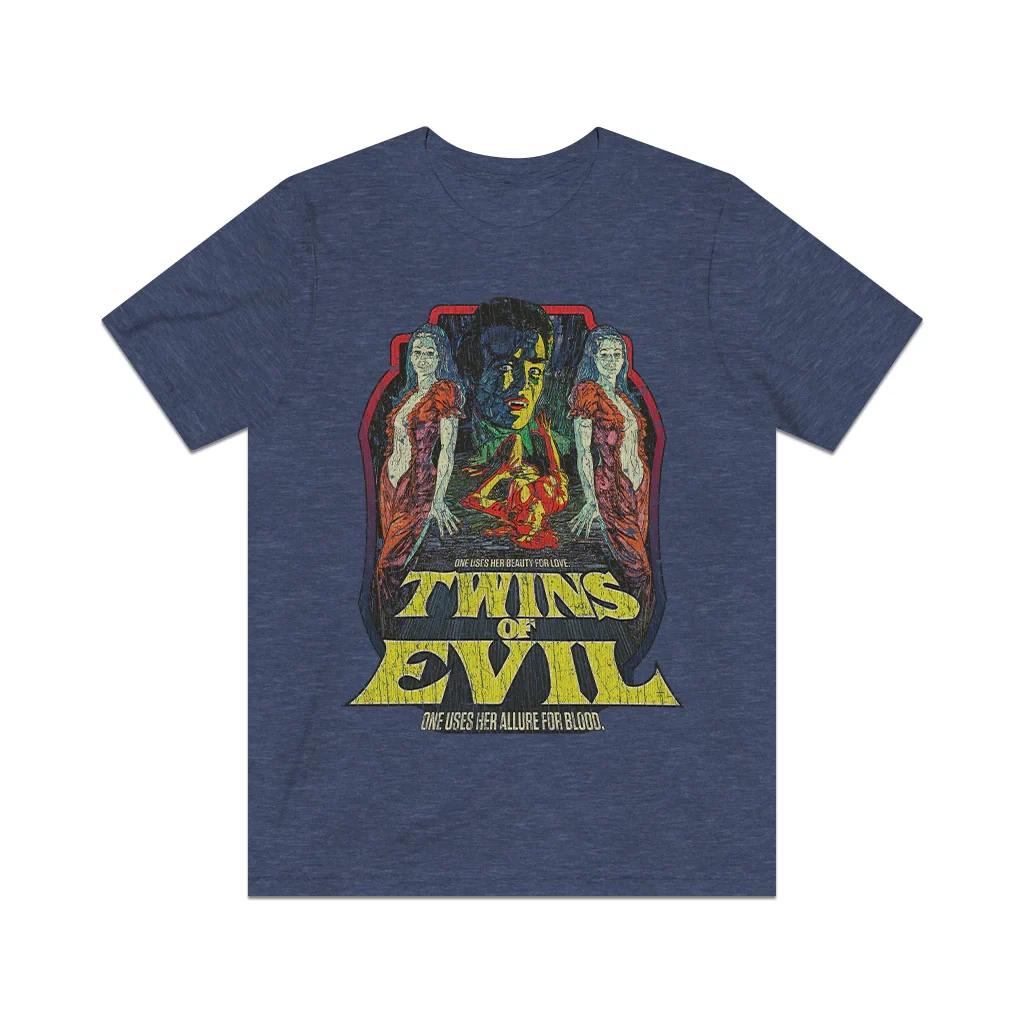 Twins of Evil 1971 Vintage Men s T shirt S