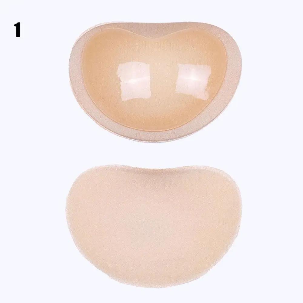 Bust Thicker Pad Breast Push Up Padded Swimsuit Bikini Small Bust Thicker Breathable Sponge Bra Pad Invisible Underwear Padding