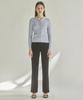 Kkeulle Summer Wool Slim Pants_Black