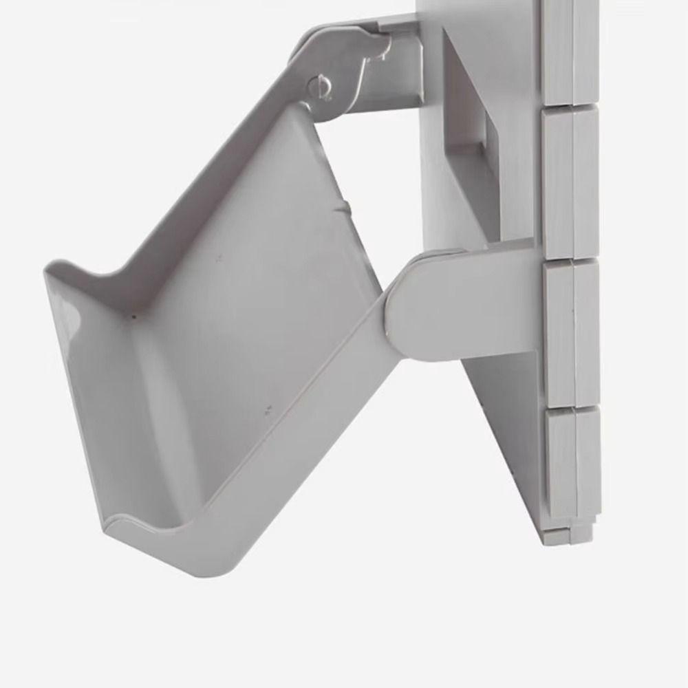 stackable Vertical Shoe Rack Wall Mounted Plastic Sundries Organizer  Bathroom