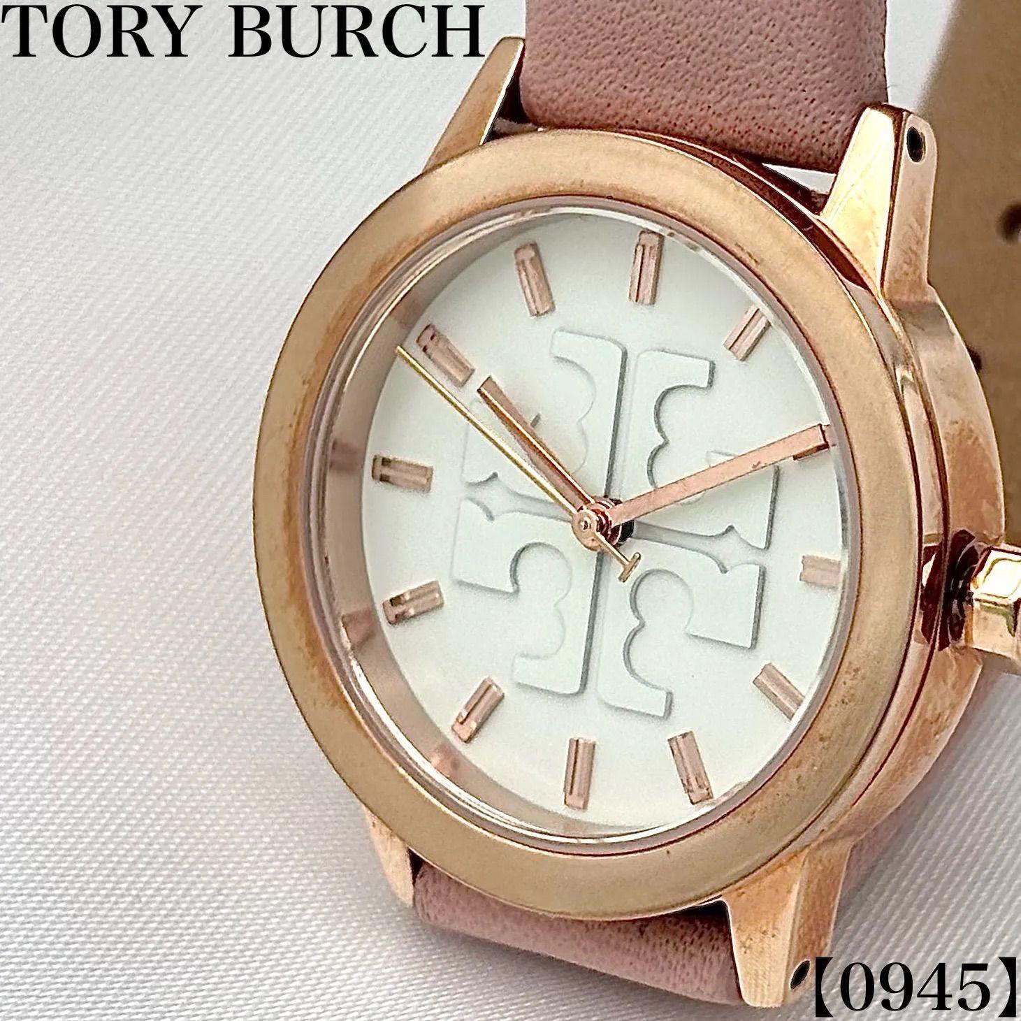 Used Working item Working item TORY BURCH Watch Ladies Quartz THE GIGI Rose Gold Blush Pink Leather Band Model Number TBW2006 0945