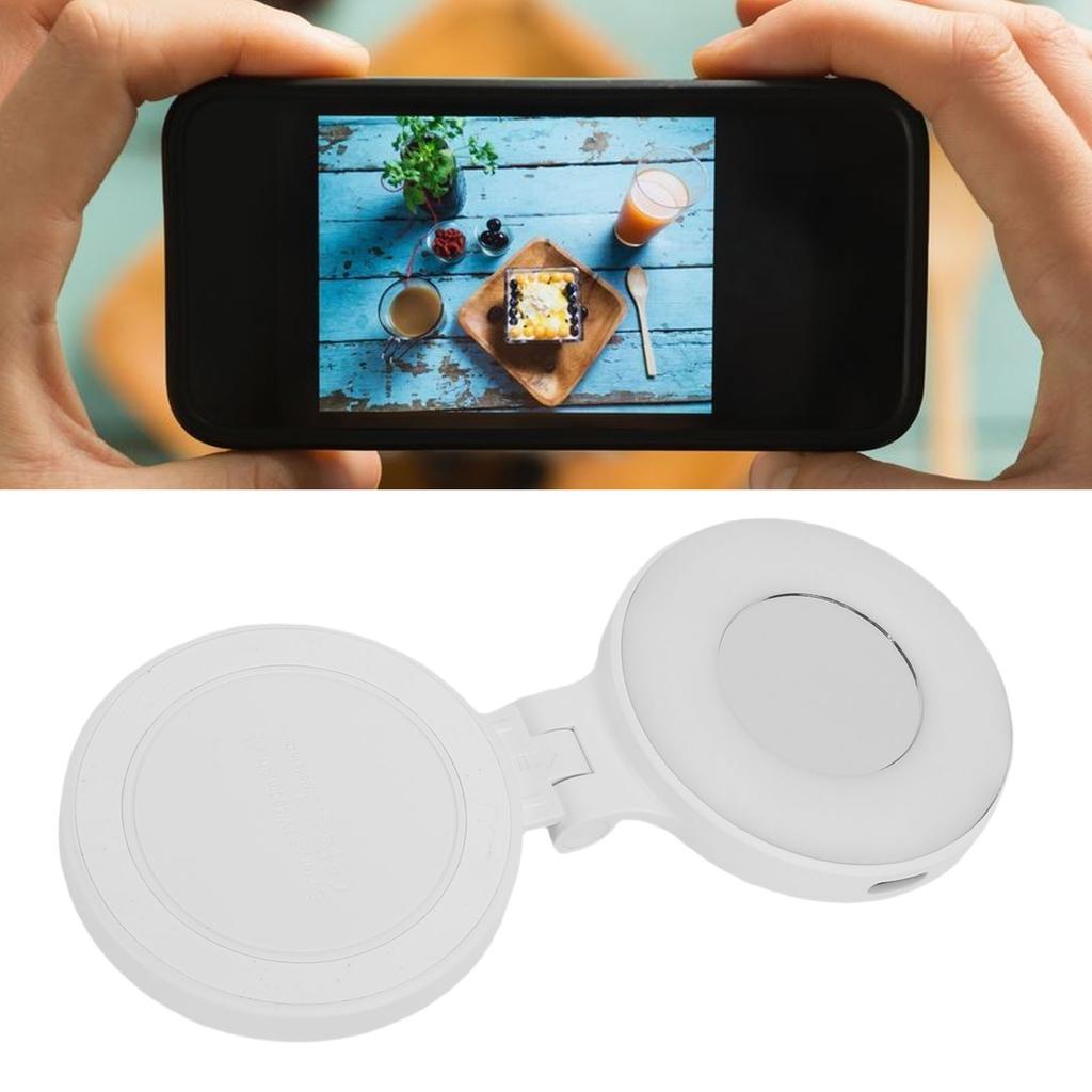 Magnetic Selfie Light Support For   Stepless Dimmable Folding Phone Selfie   Fill Light for Video Recording Makeup Photography