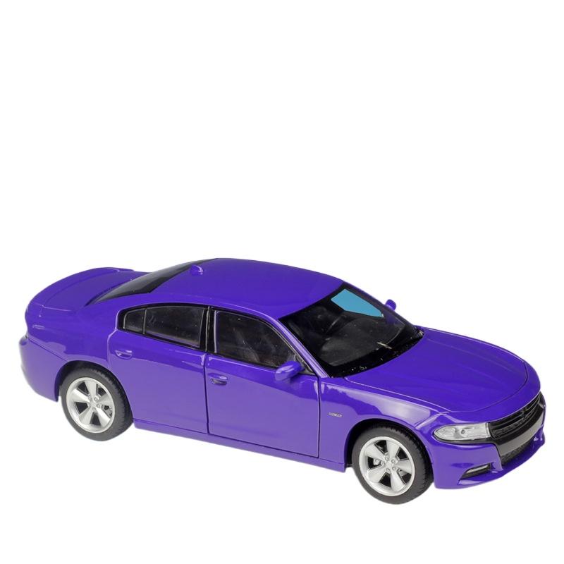 Welly 1/24 2016 Dodge Charger R/T  Alloy Car Model Diecast Toy Simulation Vehicles Metal Car Toys Collectible for Childrens Gift