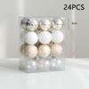 Champagne Color Christmas Tree Decorations Baubles Hanging Decor Xmas Tree Hanging Decor Pendant Christmas Balls
