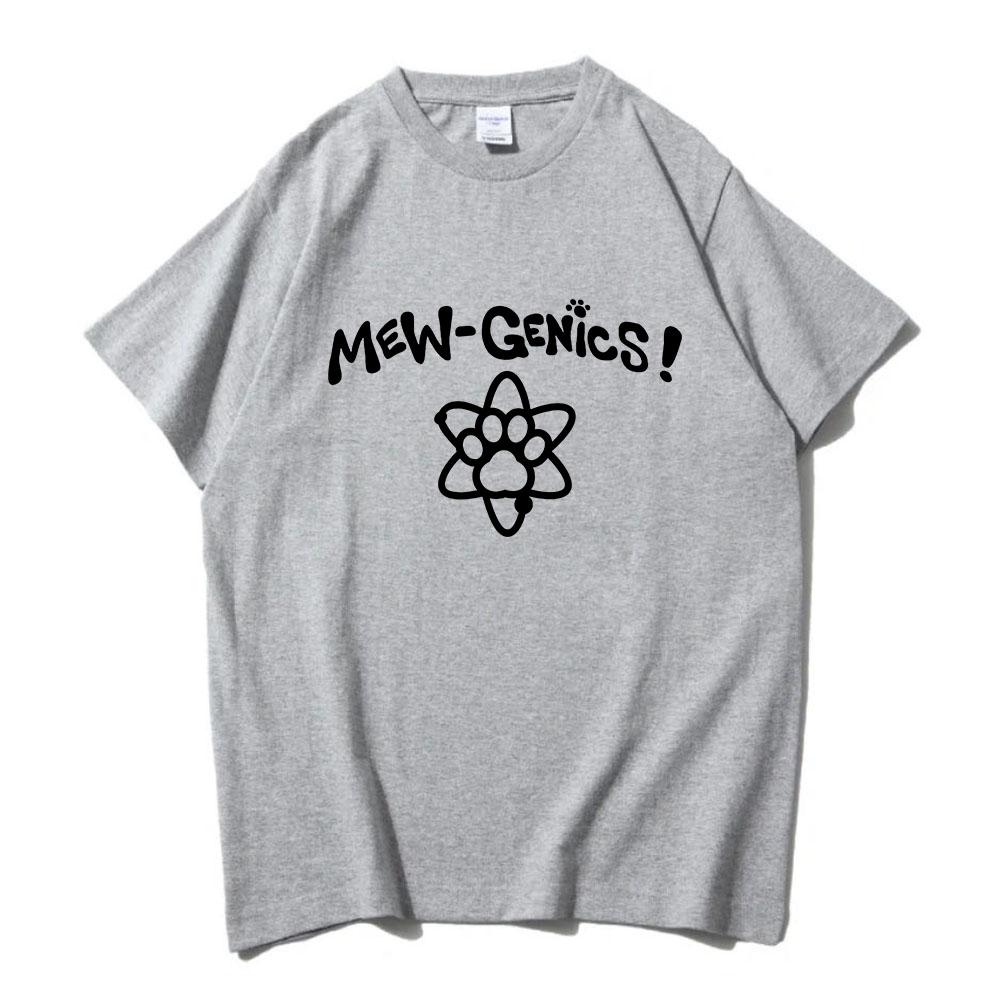 MEWGENicS Icon Graphic T-shirt Unisex Streetwear Short Sleeve Cotton O-neck Tshirts Casual Summer Comfortable Male T Shirt Merch