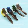 2025 NEW Artificial Feather Bird Garden Floral Decoration Bird Foam Feather Products Fake Sparrow 1pcs