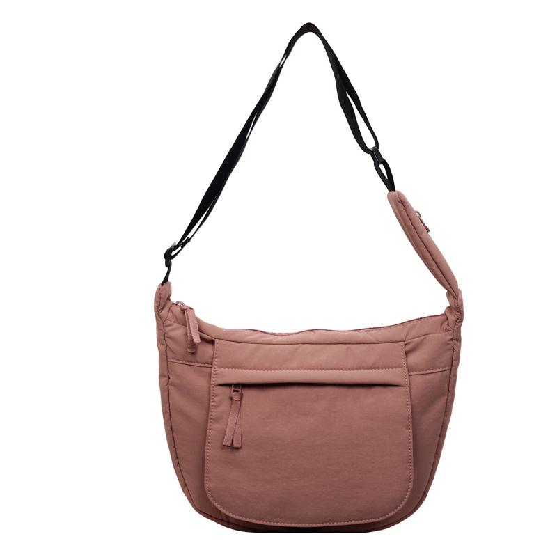 Korean Style Versatile Nylon Shoulder Bag - Large Capacity Crossbody