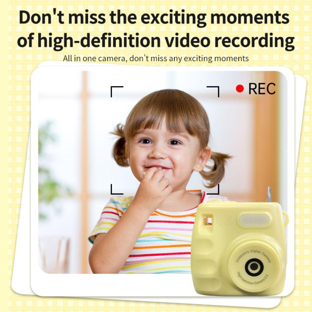Küçük Mini Çocuk Kamerası Fotoğraf Çekme Çocuklar HD Kamera Oyuncakları Dış Mekan Fotoğrafçılığı