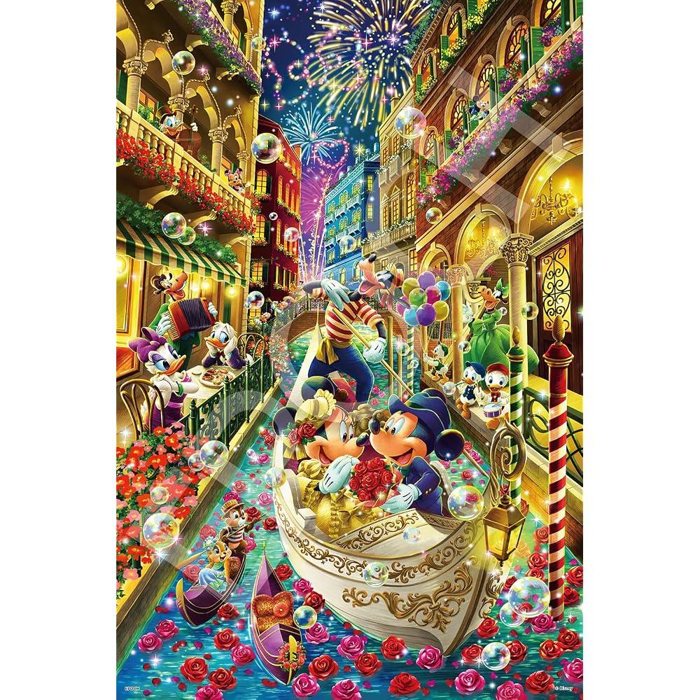 Epoch 1000 Piece Jigsaw Puzzle Decoration Collage Disney Mickey & Friends -Venetian Journey- (50×...
