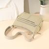 Solid Color Commuter Women's Bag Large Capacity Shoulder Crossbody Bag Multi-compartment Mobile Phone Bag