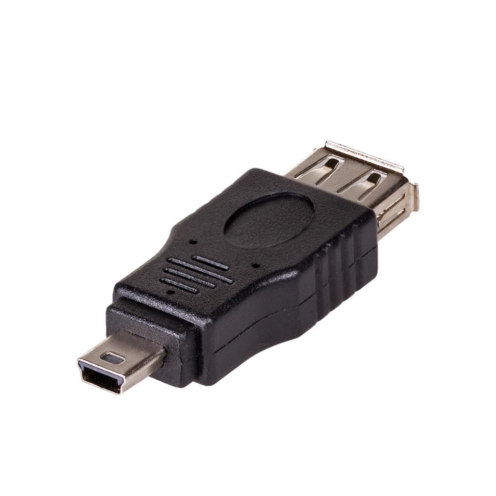 Adapter Akyga AK-AD-07 USB 2.0 A(F) - mini USB B(M) OTG