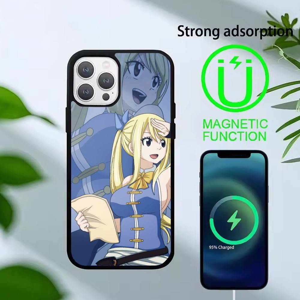 

ANIME R-FAIRY TAIL Phone Case For iPhone 17,16,15,14,13,Pro,Max,Plus,Magnetic For Magsafe Wireless Charging iPhone17Air