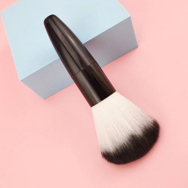 

Single Powder Brush Loose Powder Brush Portable Models Double Color Wool Bullet Plastic Short Handle Powder Brush Finishing Makeup Tools Bullet Bullet Powder Brush [2 sticks]]