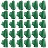 30 Pcs Greenhouse Clamps Reusable Greenhouse Hoop Clips Support Frame Grow Tunnel Clips Secure Garden Mesh on Hoops for Wind Snow Protection